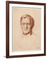 Wilhelm Richard Wagner German Composer-Franz Von Lembach-Framed Photographic Print