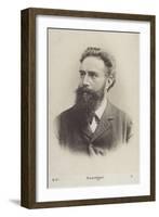 Wilhelm Roentgen (1845-1923), German Physicist-null-Framed Photographic Print