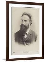 Wilhelm Roentgen (1845-1923), German Physicist-null-Framed Photographic Print