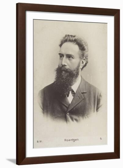 Wilhelm Roentgen (1845-1923), German Physicist-null-Framed Photographic Print