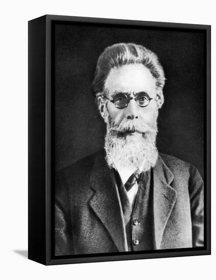 Wilhelm Roentgen, German Physicist-Science Photo Library-Framed Stretched Canvas