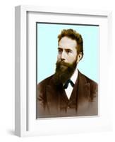 Wilhelm Roentgen, German Physicist-Science Source-Framed Giclee Print