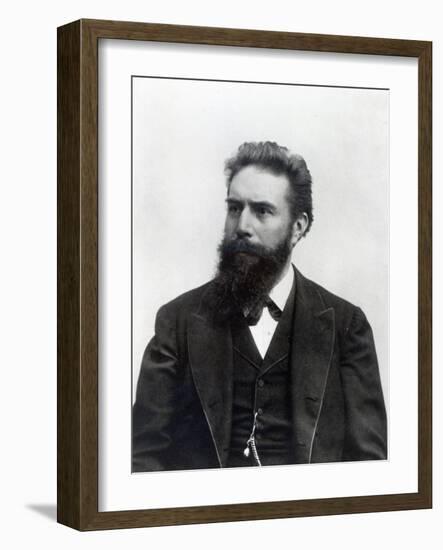 Wilhelm Rontgen-German photographer-Framed Giclee Print