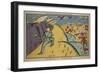 Wilhelm's Carousel, 1914-Kasimir Severinovich Malevich-Framed Giclee Print