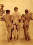 Study of a Male Nude, C.1900-Wilhelm Von Gloeden-Photographic Print