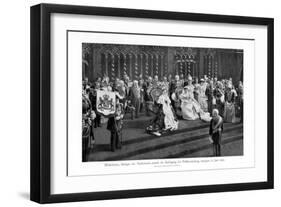 Wilhelmina of the Netherlands, (1880-196), (5 July 189), 1900-null-Framed Giclee Print