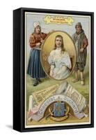 Wilhelmina, Queen of the Netherlands-null-Framed Stretched Canvas