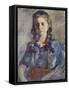 Wilhelmine with Hair in Braids, 1922-Lovis Corinth-Framed Stretched Canvas