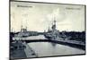 Wilhelmshafen Niedersachsen, Kriegsschiffe Im Hafen-null-Mounted Giclee Print