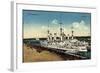 Wilhelmshaven, Kriegsschiffe Im Hafen-null-Framed Giclee Print