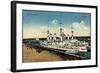 Wilhelmshaven, Kriegsschiffe Im Hafen-null-Framed Giclee Print