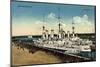 Wilhelmshaven, Kriegsschiffe Im Hafen-null-Mounted Giclee Print