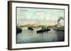 Wilhelmshaven Nordsee,Dampfer Im Hafen, Torpedoboote-null-Framed Giclee Print