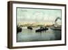 Wilhelmshaven Nordsee,Dampfer Im Hafen, Torpedoboote-null-Framed Giclee Print