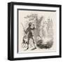 Wilis are the Spirits of Unfortunate Girls: This One-Collin De Plancy-Framed Art Print