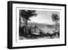 Wilkes-Barre, Pennsylvania, Scenic View in the Vale of Wyoming-Lantern Press-Framed Art Print