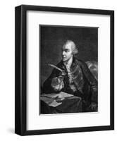 Wilkes Writing-null-Framed Art Print