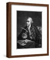 Wilkes Writing-null-Framed Art Print