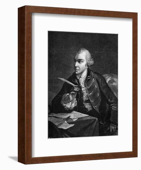 Wilkes Writing-null-Framed Art Print