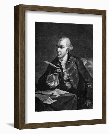 Wilkes Writing-null-Framed Art Print