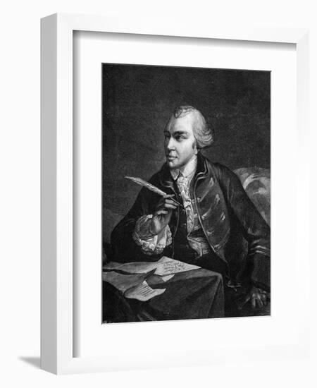 Wilkes Writing-null-Framed Art Print