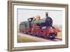 'Wilkinson' of the Great Western Railway, Illustration from 'The Book of the Locomotive' by G.…-English School-Framed Giclee Print