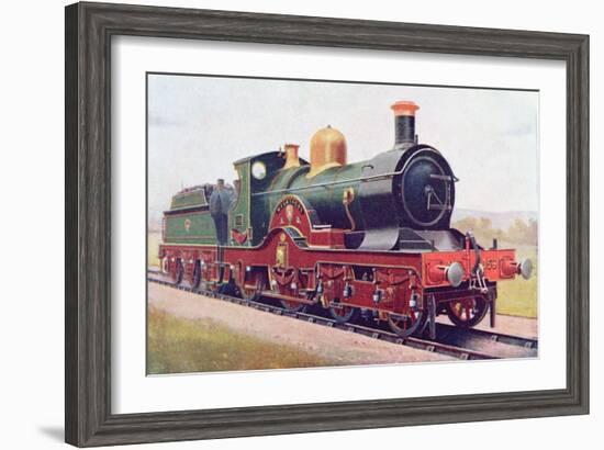 'Wilkinson' of the Great Western Railway, Illustration from 'The Book of the Locomotive' by G.…-English School-Framed Giclee Print