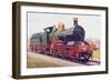 'Wilkinson' of the Great Western Railway, Illustration from 'The Book of the Locomotive' by G.…-English School-Framed Giclee Print