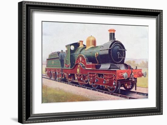 'Wilkinson' of the Great Western Railway, Illustration from 'The Book of the Locomotive' by G.…-English School-Framed Giclee Print