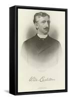 Will Carleton-Napoleon Sarony-Framed Stretched Canvas