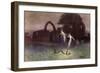 Will-O'-The-Wisp and Snake-Hermann Hendrich-Framed Giclee Print