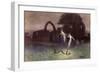 Will-O'-The-Wisp and Snake-Hermann Hendrich-Framed Giclee Print