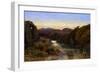 Will o the Wisp watercolor-Samuel Palmer-Framed Giclee Print