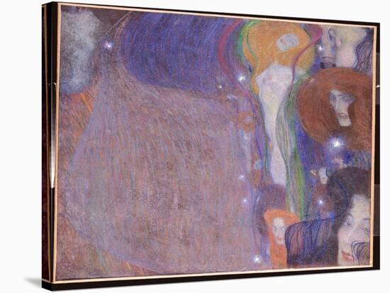 Will-O'-The Wisps, 1903-Gustav Klimt-Stretched Canvas