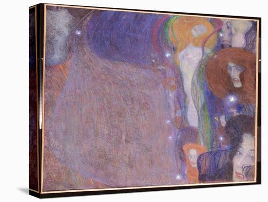 Will-O'-The Wisps, 1903-Gustav Klimt-Stretched Canvas