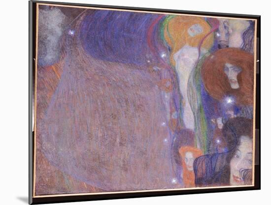 Will-O'-The Wisps, 1903-Gustav Klimt-Mounted Giclee Print