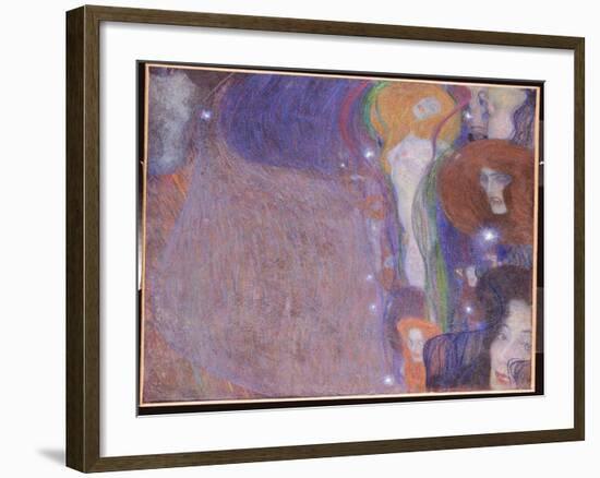 Will-O'-The Wisps, 1903-Gustav Klimt-Framed Giclee Print