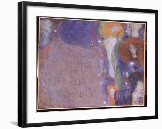 Will-O'-The Wisps, 1903-Gustav Klimt-Framed Giclee Print