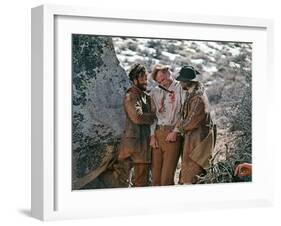 Will Penny by Tom Gries with Charlton Heston, 1967 (photo)-null-Framed Photo