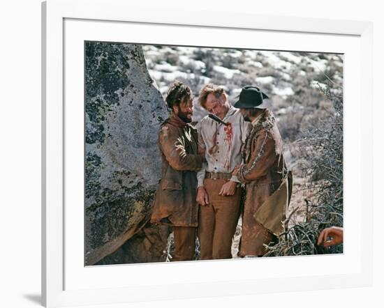 Will Penny by Tom Gries with Charlton Heston, 1967 (photo)-null-Framed Photo