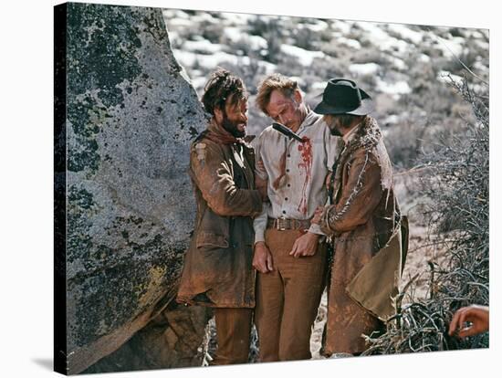 Will Penny by Tom Gries with Charlton Heston, 1967 (photo)-null-Stretched Canvas