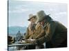 Will Penny by Tom Gries with Charlton Heston, 1967 (photo)-null-Stretched Canvas