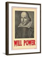 Will Power-null-Framed Art Print