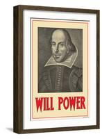 Will Power-null-Framed Art Print