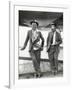 Will Rogers and Wiley Post before their Ill-Fated Flying Exploration of Alaska-null-Framed Photo