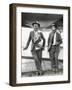 Will Rogers and Wiley Post before their Ill-Fated Flying Exploration of Alaska-null-Framed Photo