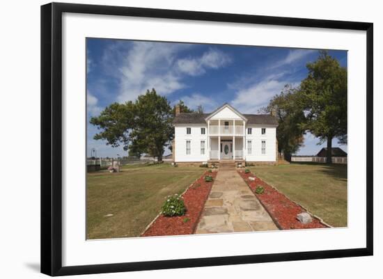 Will Rogers Birthplace, Oologah, Oklahoma City, Oklahoma, USA-Walter Bibikow-Framed Photographic Print