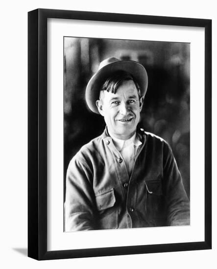 Will Rogers, ca. Early 1930s-null-Framed Photo