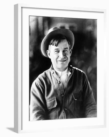 Will Rogers, ca. Early 1930s-null-Framed Photo