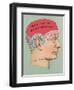 Will She Be My Valentine, Phrenology-null-Framed Art Print